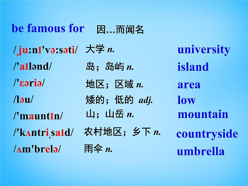 外研版八年级英语上册 Module 2 Unit 2 Cambridge is a beautiful city in the east of England课件 (3)07