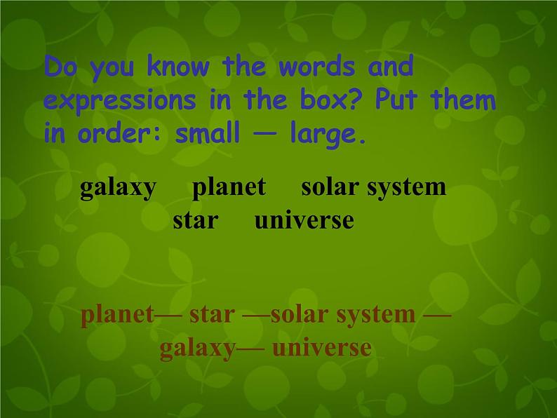 外研版八年级英语下册《Module 3 Unit 2 We have not found life on any other planets yet》课件08