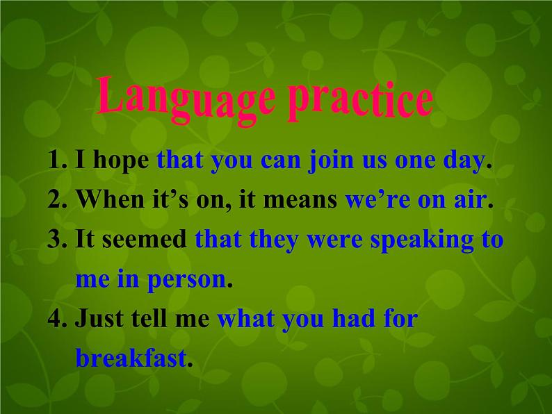 外研版八年级英语下册 Module 10 Unit 3 Language in use课件08