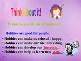 外研版八年级英语下册 Module 6 Unit 2 Hobbies can make you grow as a person课件