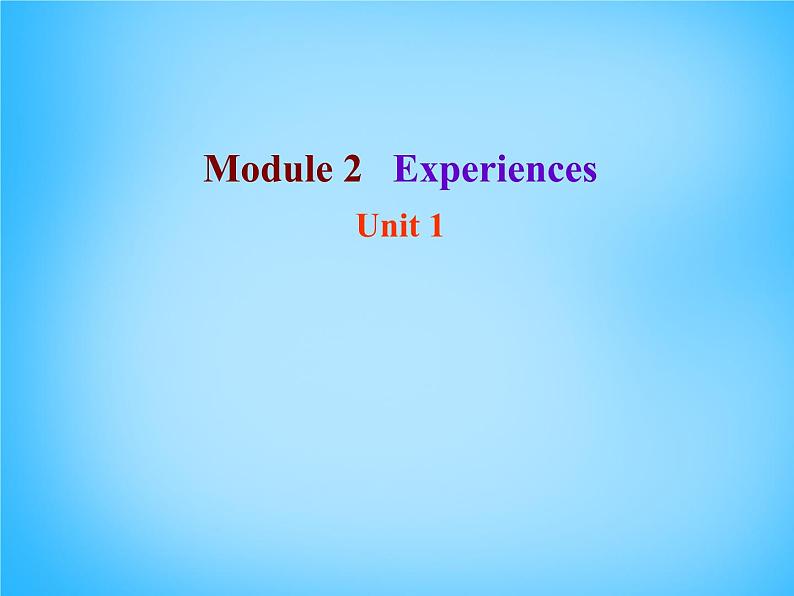 外研版八年级英语下册 Module 2 Experiences Unit 1 I ' ve also entered lots of speaking competitions课件 (1)02