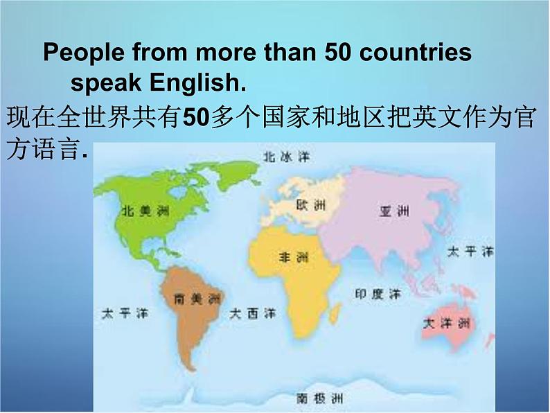 外研版八年级英语上册《Module 1 Unit 1 Let’s try to speak English as much as possible》课件04