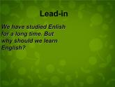 外研版八年级英语上册 Module 1 Unit 1 Let's try to speak English as much as possible课件 (1)