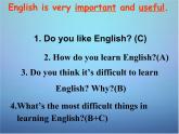 外研版八年级英语上册 Module 1 Unit 1 Let’s try to speak English as much as possible课件 (3)