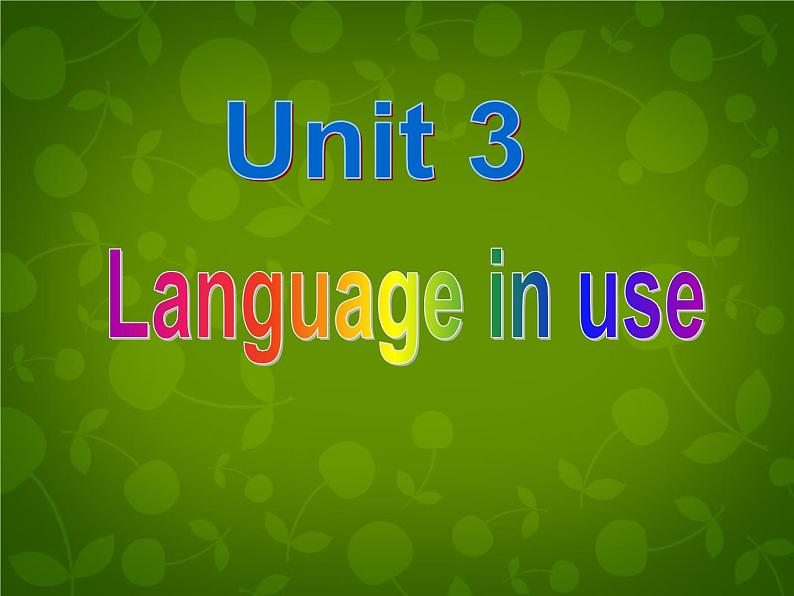 外研版八年级英语上册 Module 4 Unit 3 Language in use课件 (2)02