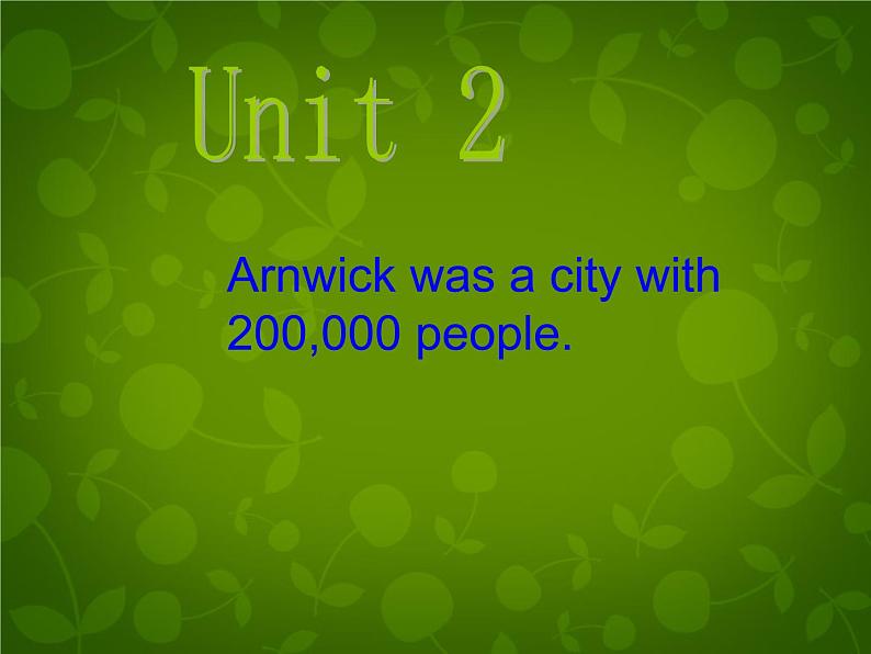 外研版八年级英语上册 Module 9 Unit 2 Arnwick was a city with 200,000 people课件 (1)03