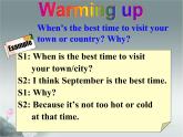 外研版八年级英语上册 Module 10 The weather Unit 2 The weather is fine all year round课件