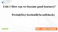 初中人教新目标 (Go for it) 版Unit 1 How can we become good learners.Section B优质课课件ppt