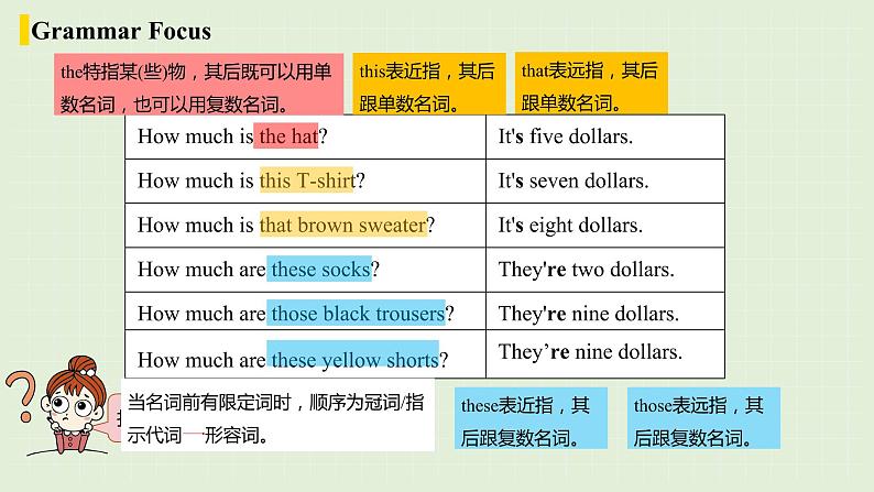 人教七上英语 Unit7第二课时（Section A Grammar Focus-3c） 课件PPT第8页