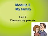2021外研版七年級英語（上）Moudle2Unit2 These are my parents課件（共29張PPT）