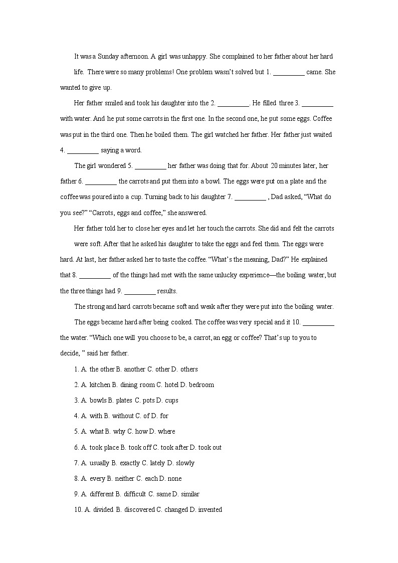 Unit 4-Section A (3a-4c)课后作业 人教版（新目标）英语九年级全册第2页