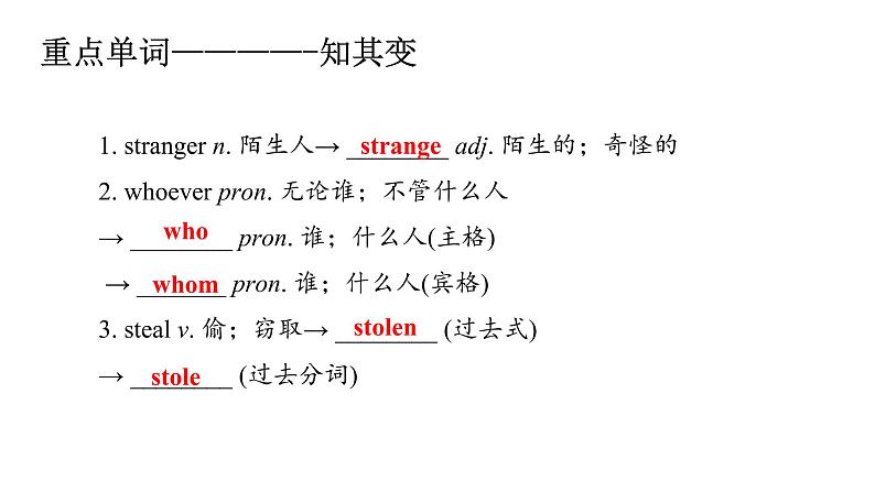 Unit 2-Section B (3a-Self Check)课件3 人教版（新目标）英语九年级全册第2页