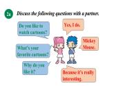 人教新目标八年级英语上册--Unit 5 Do you want to watch a game show Section B (2a-2e) 课件+音视频