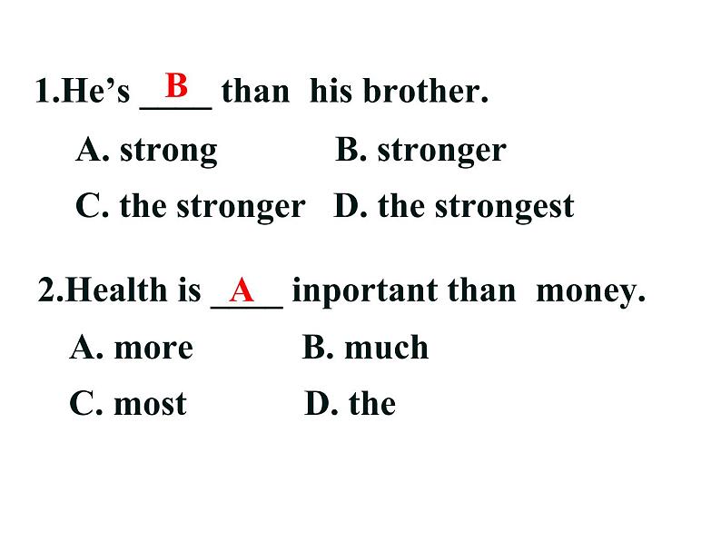 人教版新目标第三单元Section A (GF-3c) 教学课件07