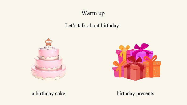 Unit 5 Lesson 29 A birthday card课件1 冀教版英语七年级上册03