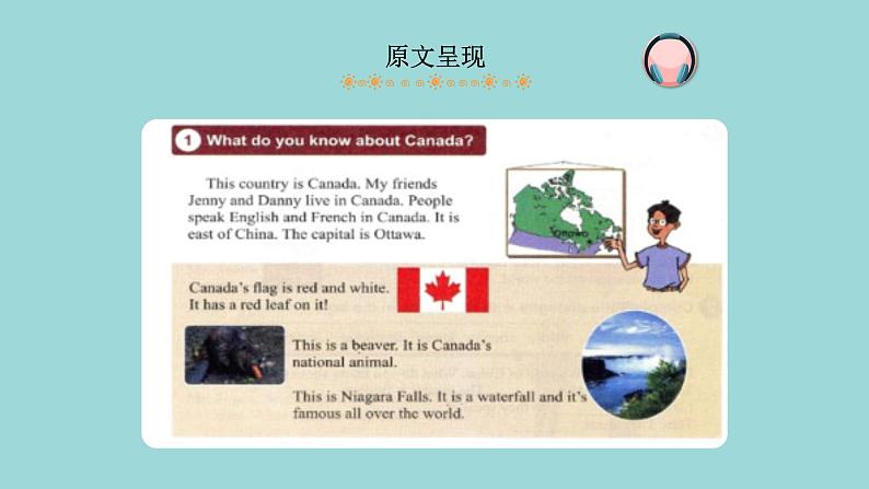 Unit 8 Lesson 46 Canada and the U.S.课文讲解课件 冀教版英语七年级上册第3页