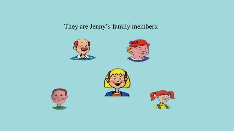 Unit 5 Lesson 25 Jenny’s Family课文讲解课件 冀教版英语七年级上册02