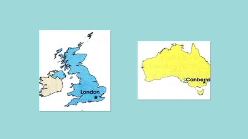 Unit 8 Lesson 47 The U.K. and Australia课文讲解课件 冀教版英语七年级上册02