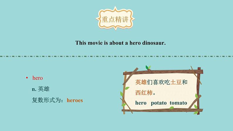 Unit 6 Lesson 36 Let’s Go to the Movie Theatre!课文讲解课件 冀教版英语七年级上册04