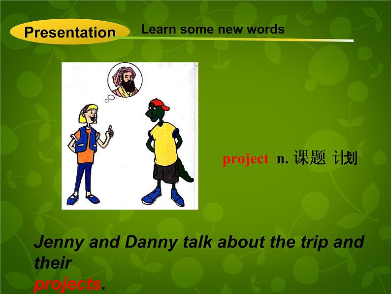 Unit 2 It’s Show Time Lesson 7 What's Your Project about课件 （新版）冀教版七年级下册04