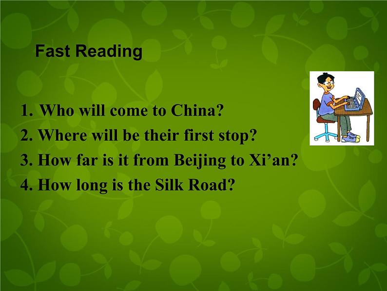 Unit 1 A Trip to the Silk Road Lesson 2 Meet You in Beijing课件 （新版）冀教版七年级下册08