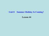 七年级英语下册 Unit 8 Summer Holiday Is Coming！Lesson 44课件 （新版）冀教版