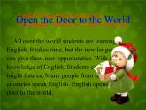 Unit 5 I Love Learning English Lesson 29 A Door to the World课件 （新版）冀教版七年级下册