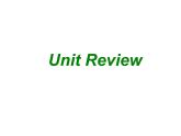 冀教版英语七年级上册 Unit 7 Days and months Review  课件