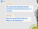 冀教版英语七年级上册 Unit 6 Let’s go Lesson 31 Let's Go to the Bookstore！  课件