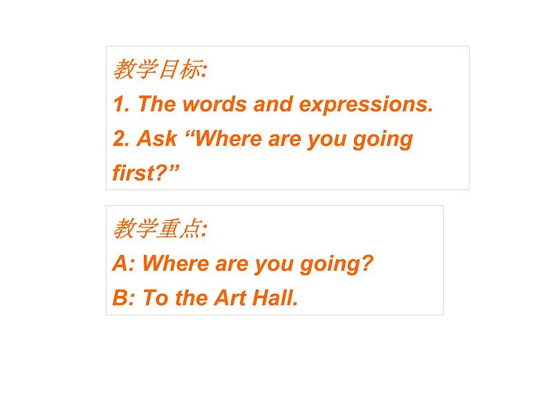 冀教版英语七年级上册 Unit 6 Let’s go Lesson 35 Let's Go to the Museum！  课件02