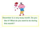冀教版英语七年级上册 Unit 7 Days and months Lesson 38 Nick's Busy Month  课件