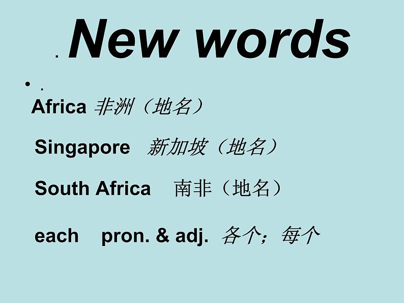 冀教版英语七年级上册 Unit 8 Countries around the World Lesson 48 English-Speaking Countries  课件04