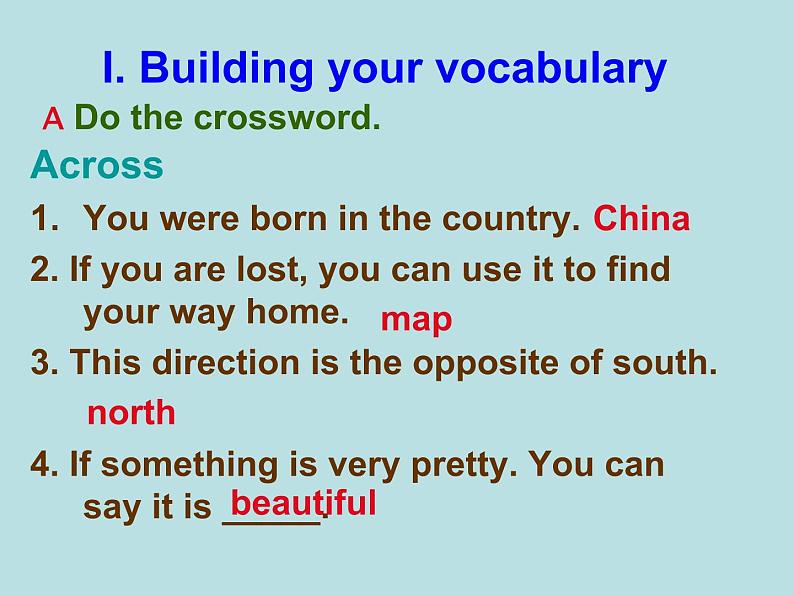 冀教版英语七年级上册 Unit 8 Countries around the World Lesson 48 English-Speaking Countries  课件05