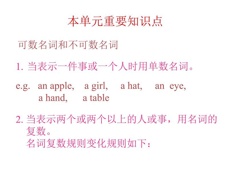 七年级英语上册 Unit 4 Food and Restaurants Review课件 （新版）冀教版第6页