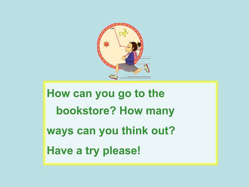 七年级英语上册 Unit 6 Let’s go Lesson 31 Let's Go to the Bookstore！课件 （新版）冀教版05