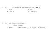 冀教版英语七年级上册 3.U6 Lesson 33 课件