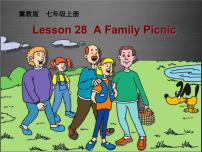2021学年Lesson 28  A Family Picnic图文课件ppt