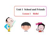 七年级英语上册 Unit 1 School and Friends Lesson 1 Hello!课件 （新版）冀教版