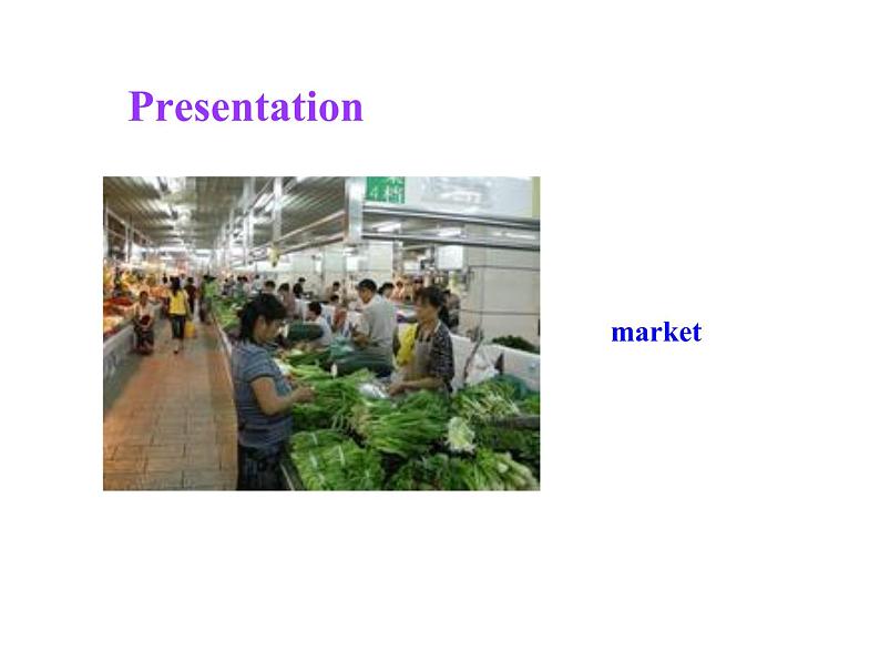 七年级英语上册 Unit 4 Food and Restaurants Lesson 21 At the Market课件 （新版）冀教版03