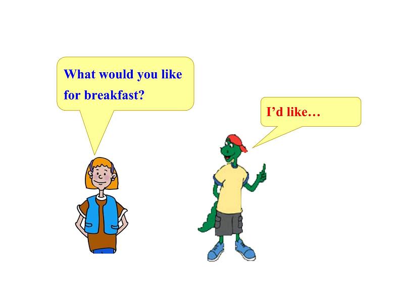 七年级英语上册 Unit 4 Food and Restaurants Lesson 19 Time for Breakfast！课件 （新版）冀教版第5页