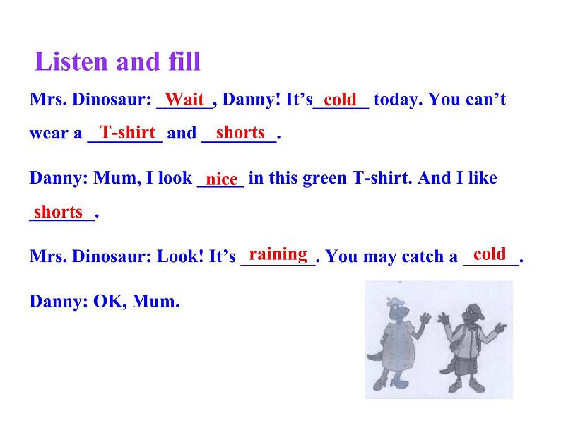 七年级英语上册 Unit 2 Colours and Clothes Lesson 10 Clothes for a Cold Day课件 （新版）冀教版第7页