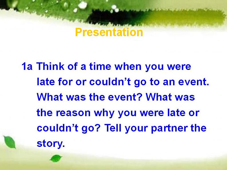 人教版英语八年级下册 Unit5  What were you doing when the rainstorm came?  SectionB1 课件+教案+同步练习+导学案+素材04