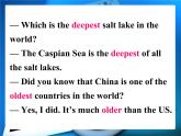 人教版英语八年级下册Unit 7 What’s the highest mountain in the world? SectionA3 课件+教案+同步练习+导学案+素材