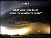 人教版英语八年级下册 Unit5  What were you doing when the rainstorm came?  SectionB2 课件+教案+同步练习+导学案+素材