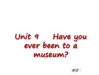 人教新目标 (Go for it) 版八年级下册Unit 9 Have you ever been to a museum?综合与测试背景图ppt课件