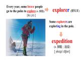 Unit3 Lesson 9 Never Give Up ! Together to the poles 课件（19张PPT）+微课视频