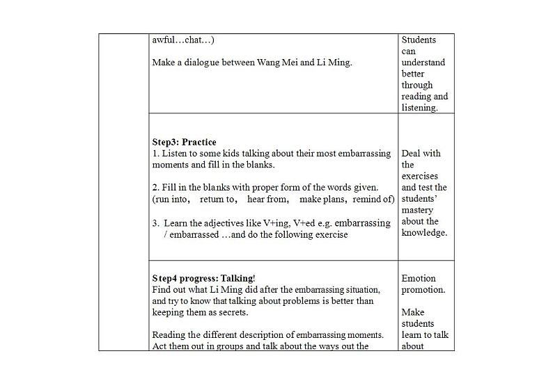 冀教版英语九年级下册 Lesson 54 How Embarrassing！课件+教案+教学设计+音频02