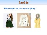 《Stories about Spring》Spring Is Coming PPT教学课件