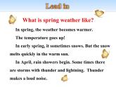 《It's Getting Warmer!》Spring Is Coming PPT課件