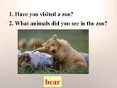 《The Zoo Is Open》Animals Are Our Friends PPT课件